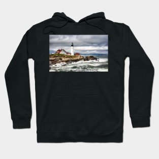 Rough Surf at Portland Headlight Hoodie